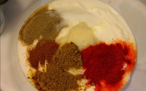 perapan ayam masala yogurt india