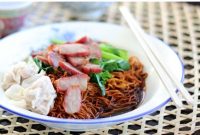 resepi wantan mee kicap cina