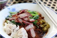 resepi wantan mee kicap cina halal kl penang shah alam