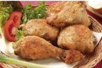 resepi rahsia ayam goreng KFC hot n spicy mudah sedap lazat